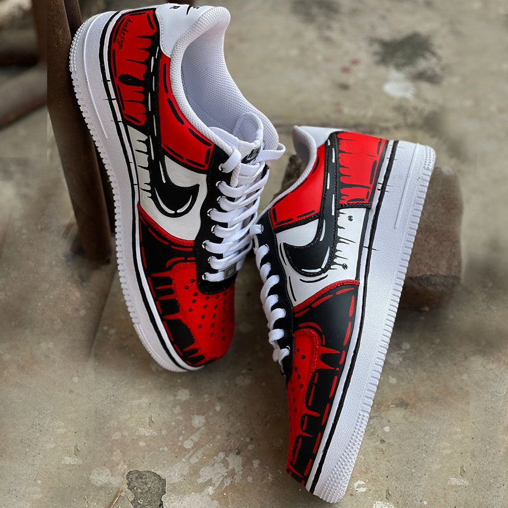 Drip Theme - Nike Air Force 1
