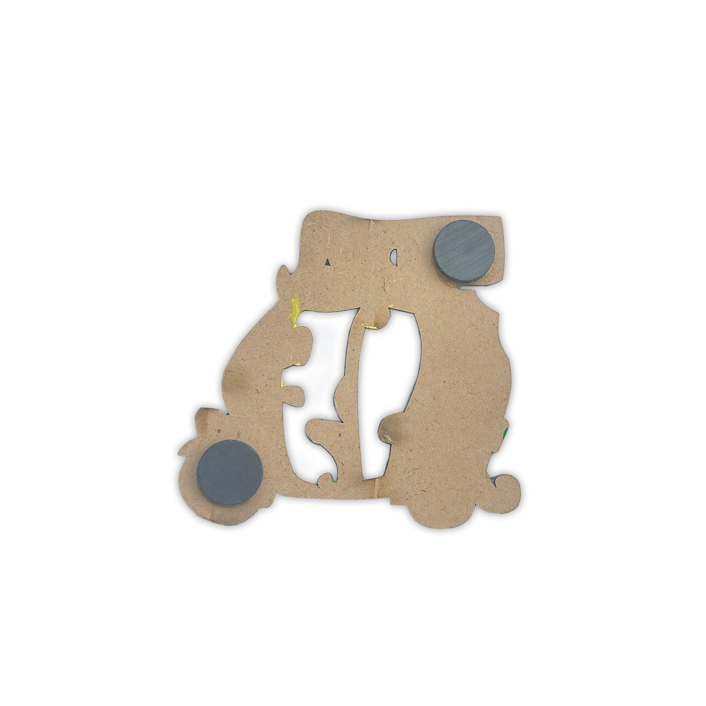 "Colorful 'India Auto Rickshaw' Fridge Magnet