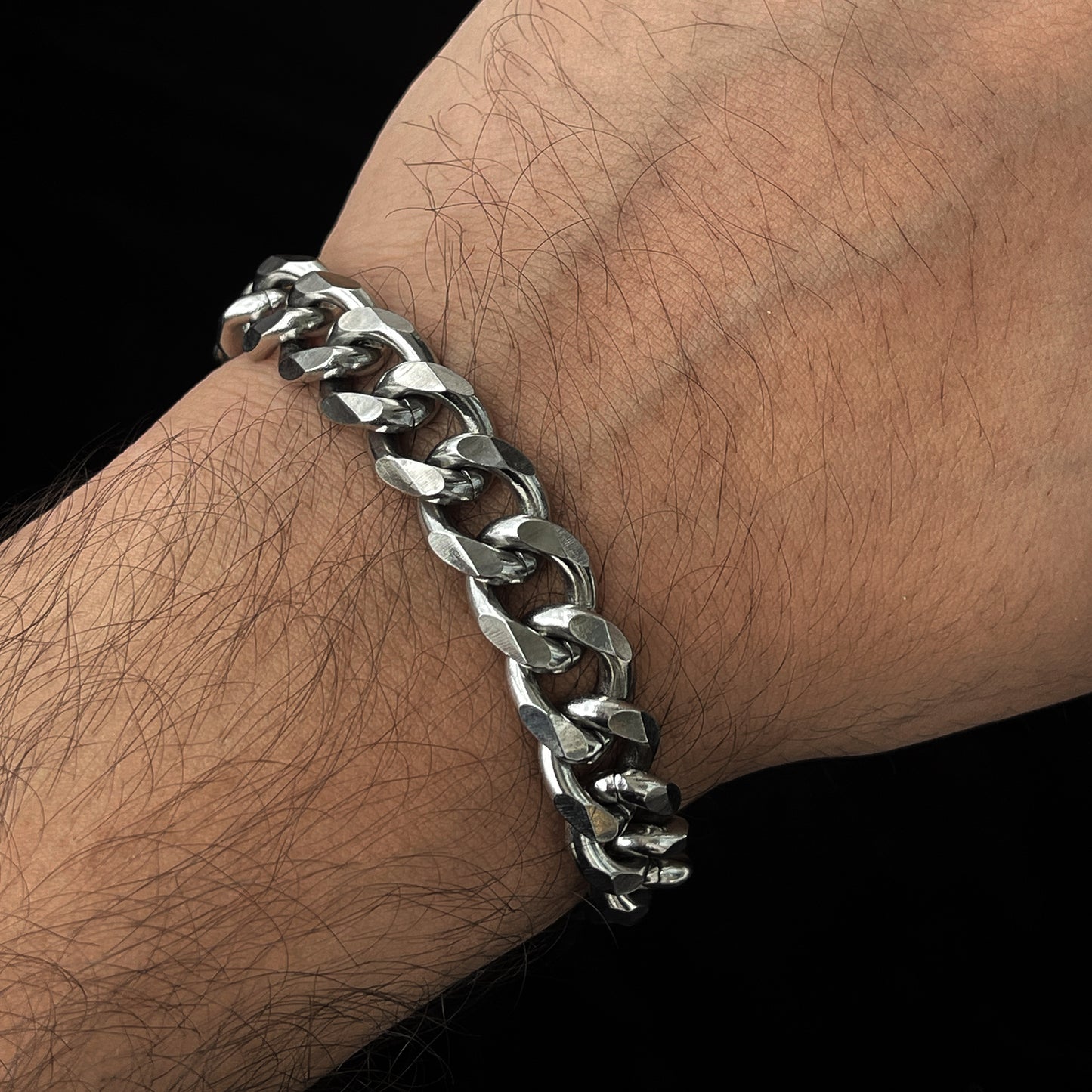 Bold. Sleek. Timeless — Stainless Steel Statement Bracelet for Men