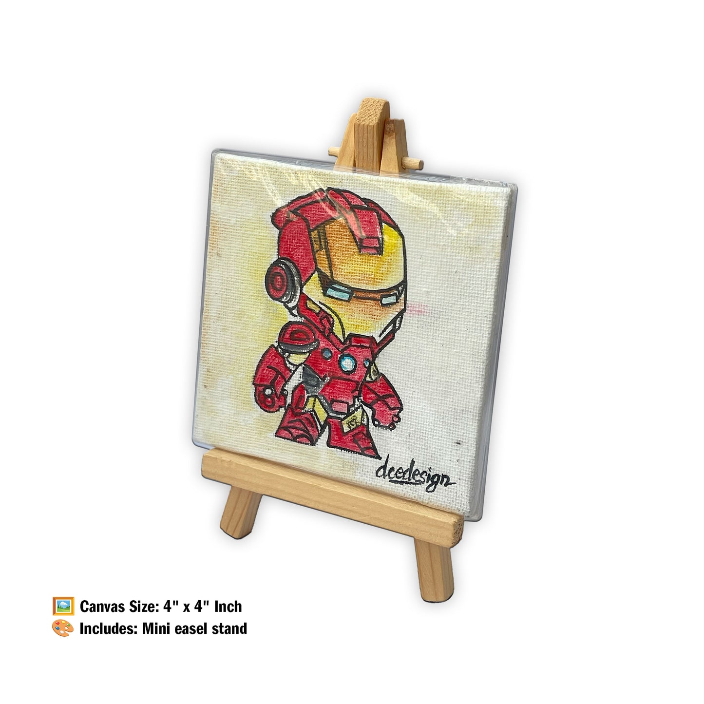 Iron Man mini canvas