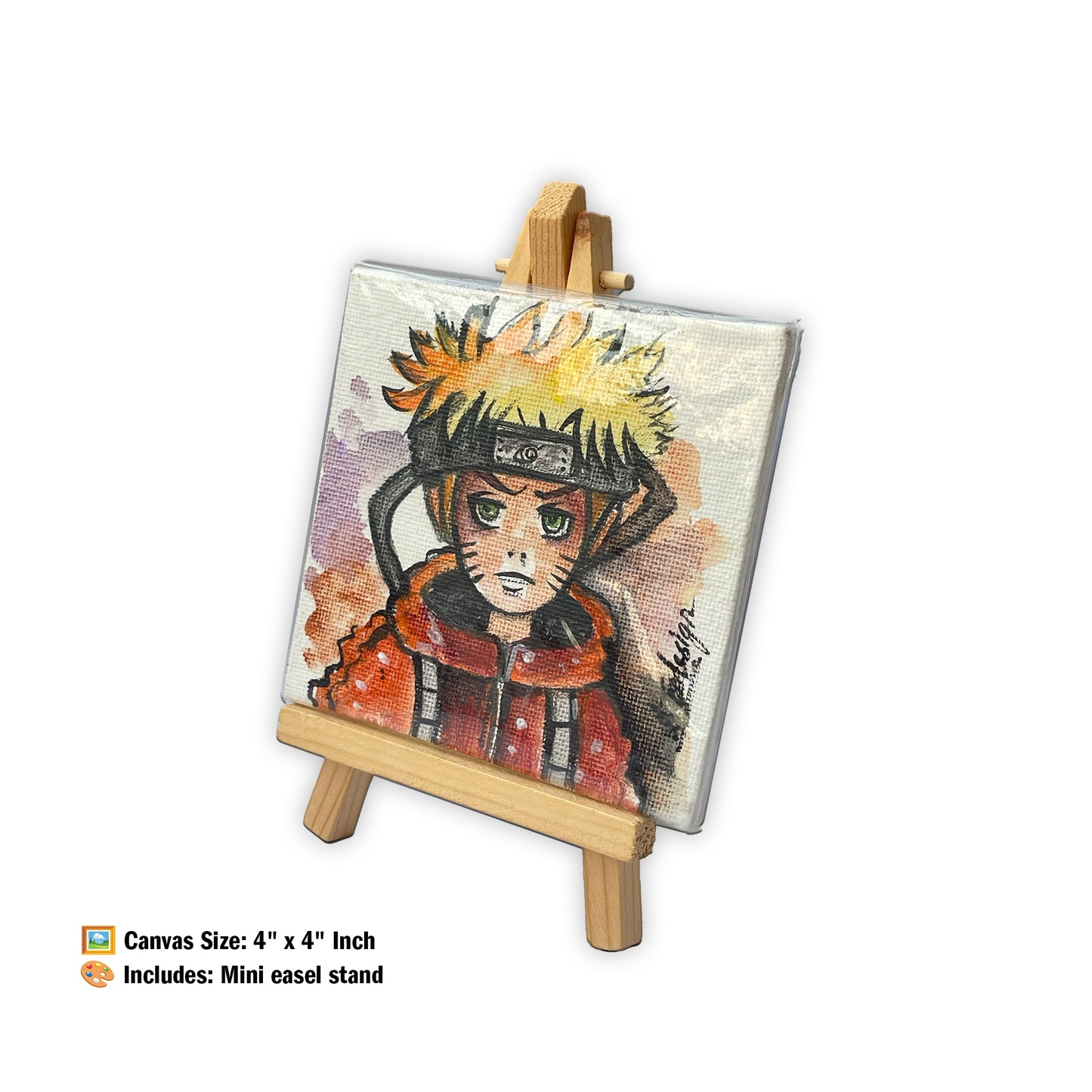 Naruto Red Canvas