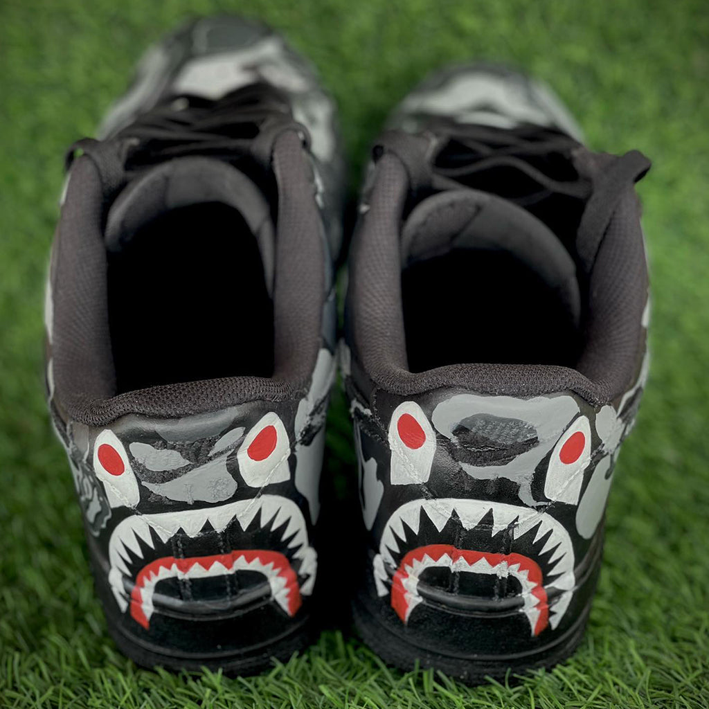 Bape Shark Design- Nike Air Force 1