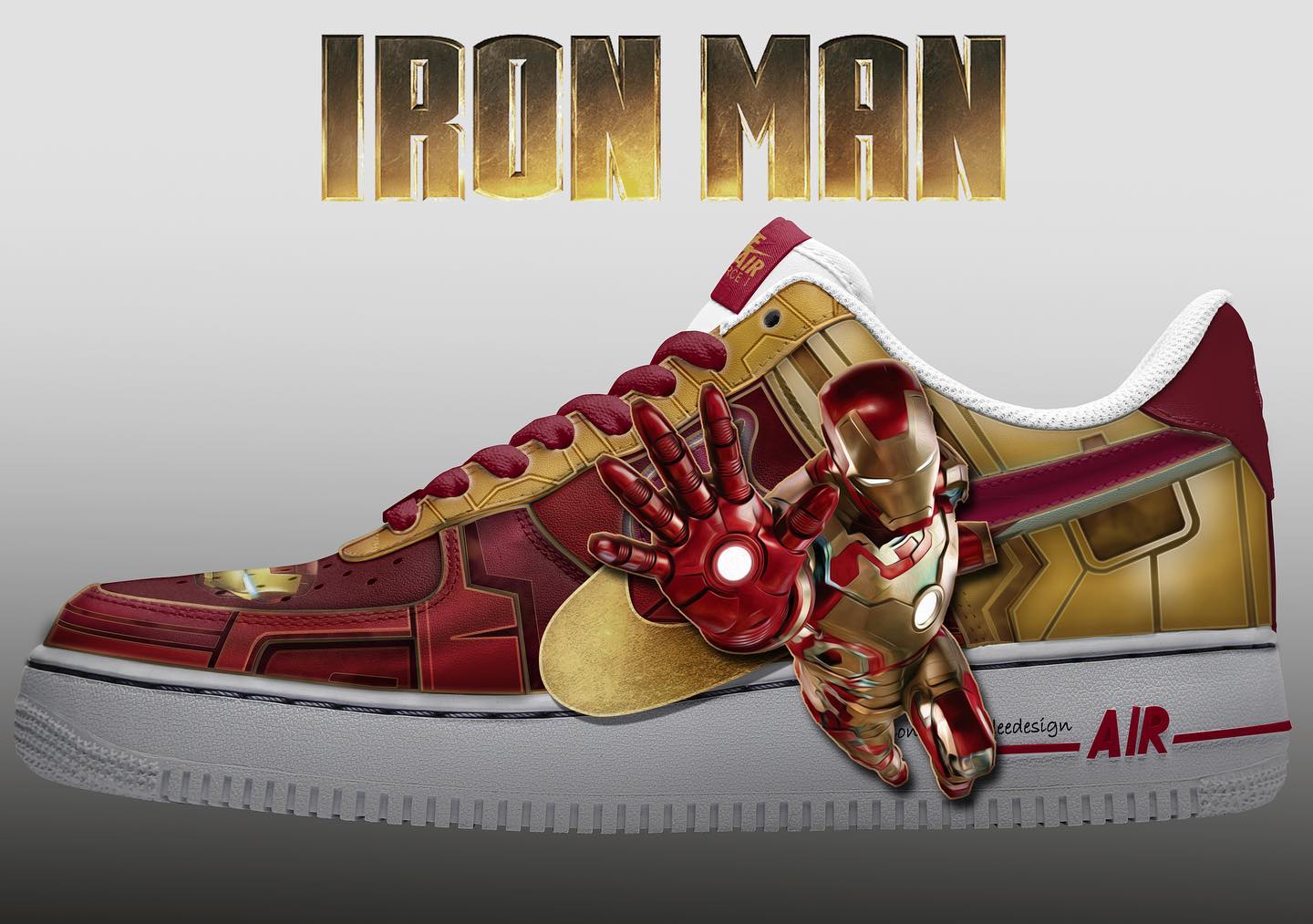 Iron Man - Nike AirForce 1