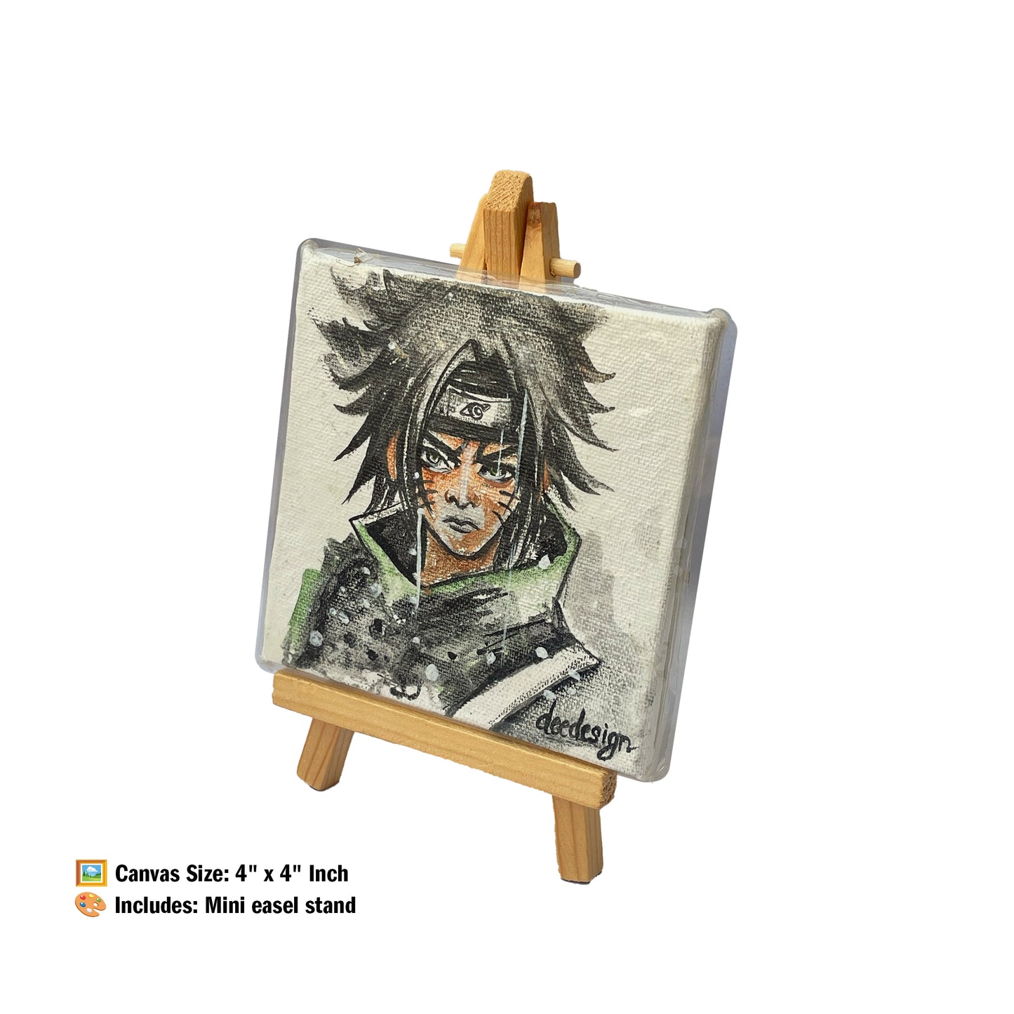 Bold strokes, tiny canvas—big attitude #anime