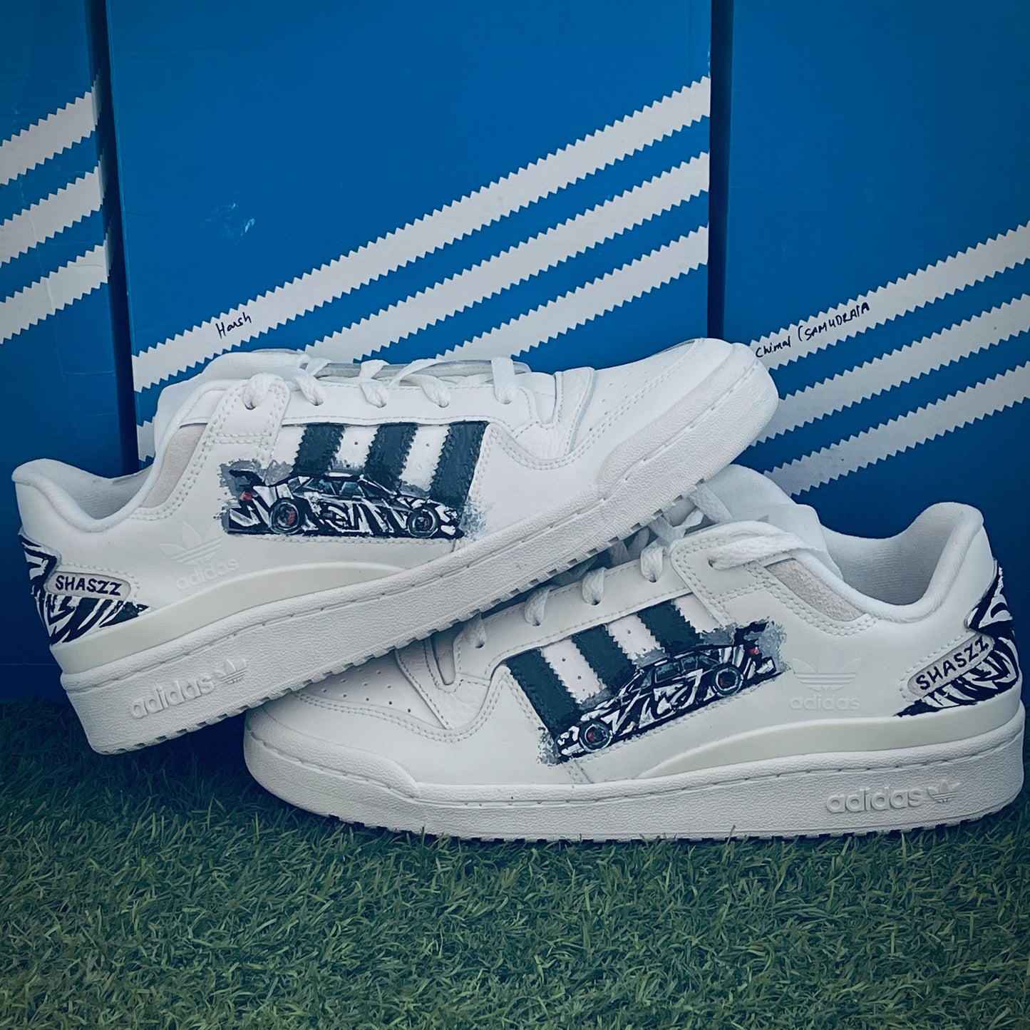 Express Your Style with Handpainted Adidas Sneakers