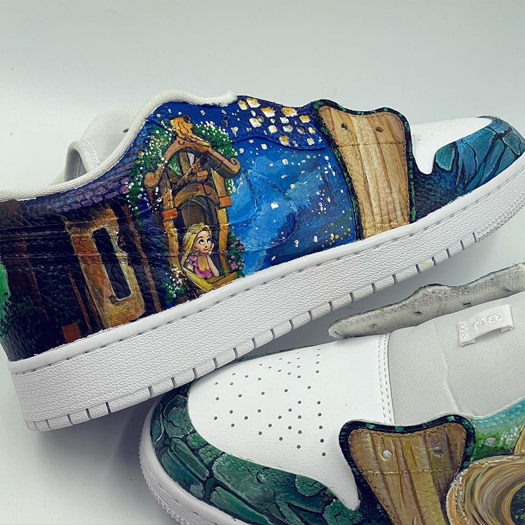 Tangled Theme- Nike Air Jordan Low