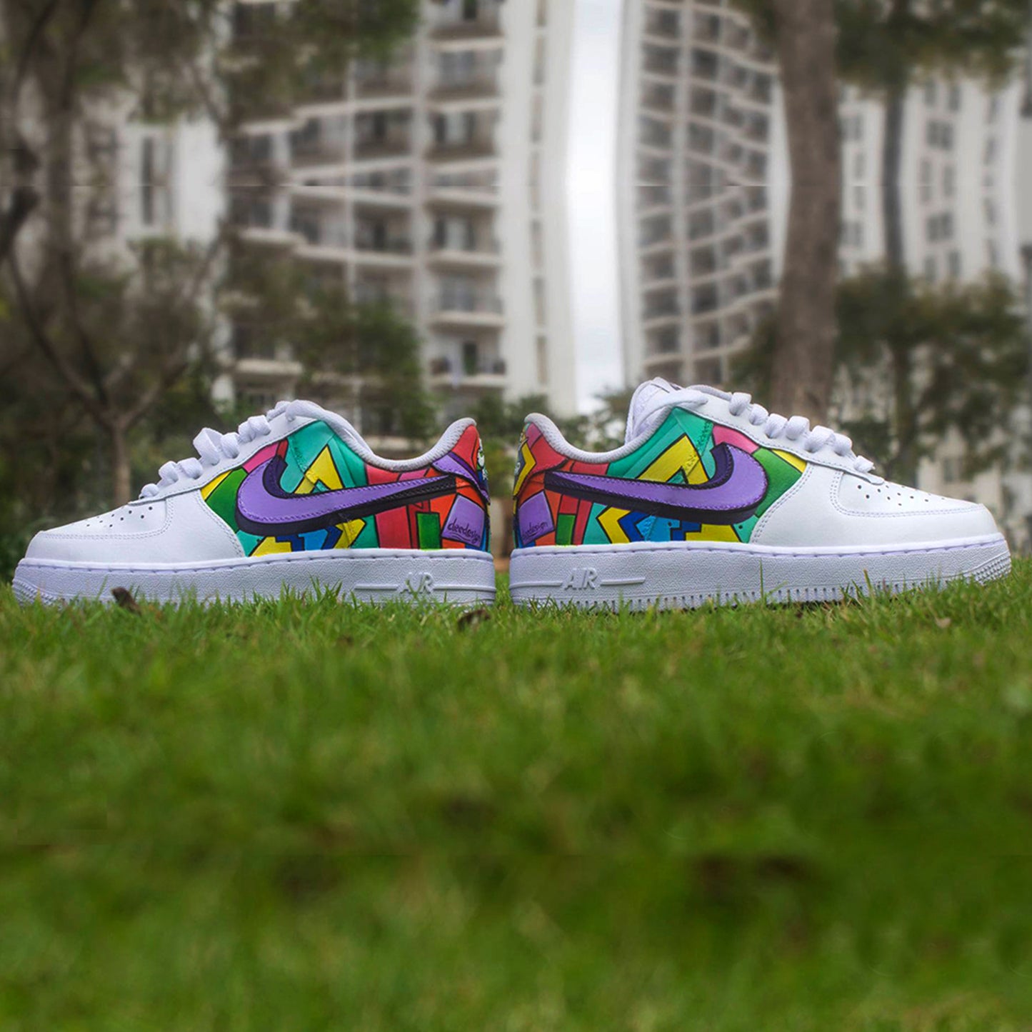 Abstract Design - Nike Air Force 1
