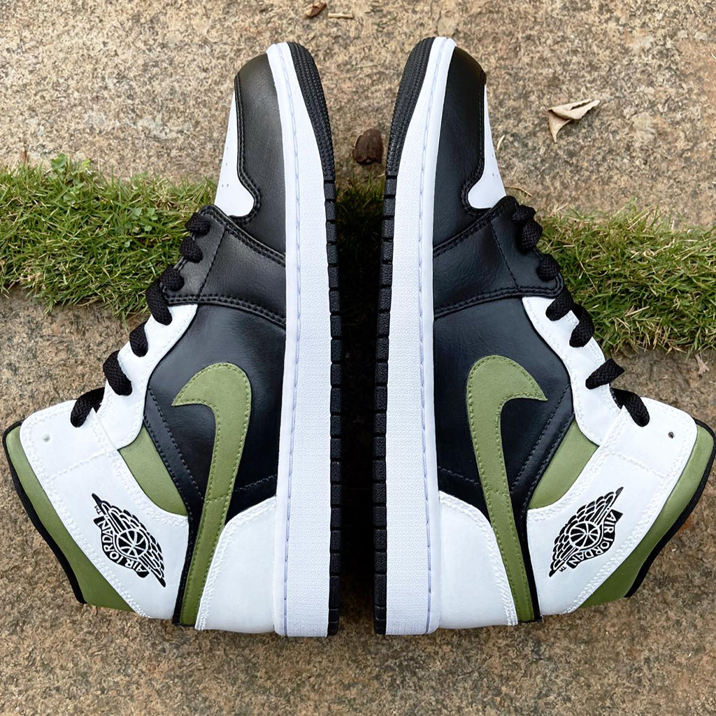 Military Green & Black Nike AirJordan High