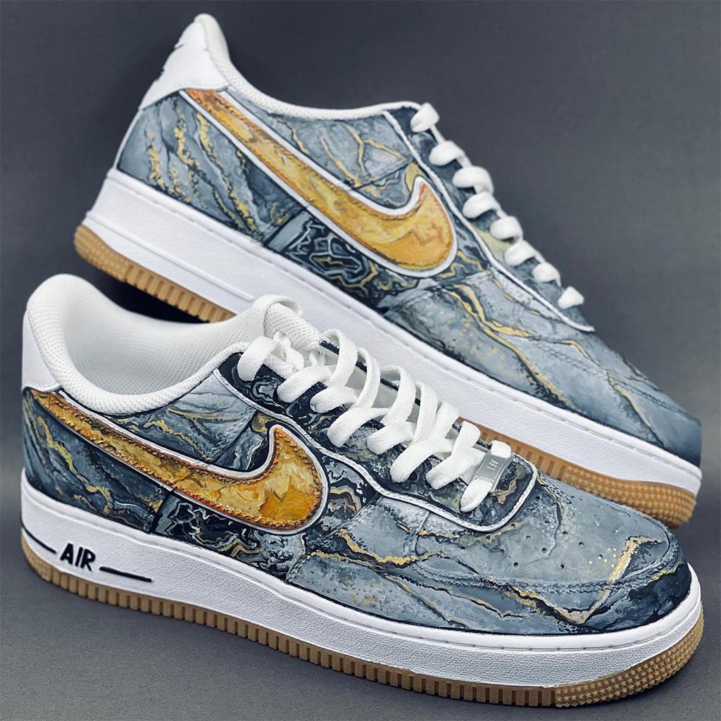 Marble Texture -RTS- Nike Air Force 1
