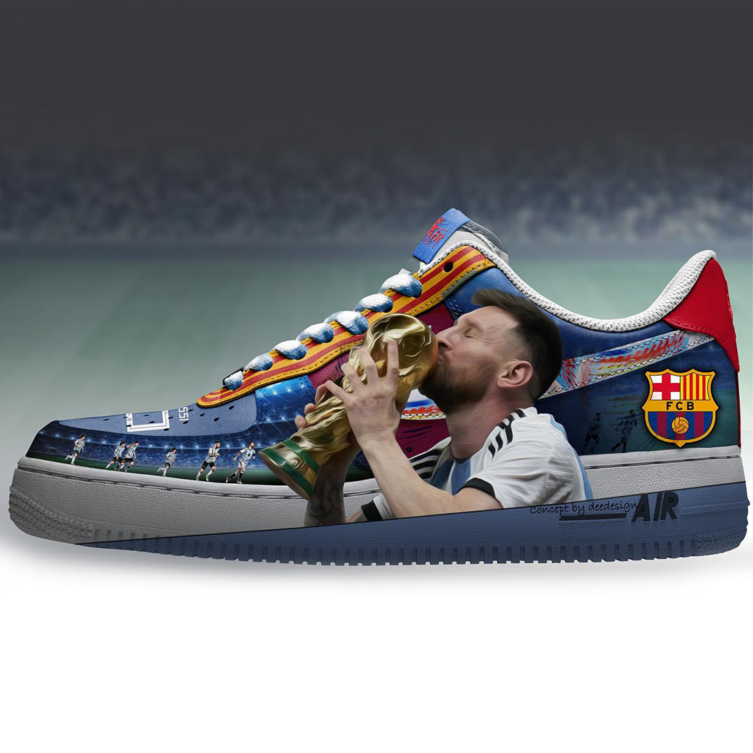 Messi Football Theme- Nike Air Force 1