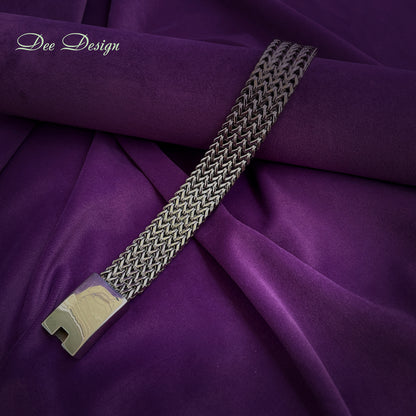 Stainless Steel Mesh Bracelet for Men