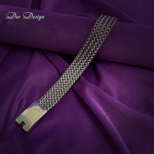 Stainless Steel Mesh Bracelet for Men