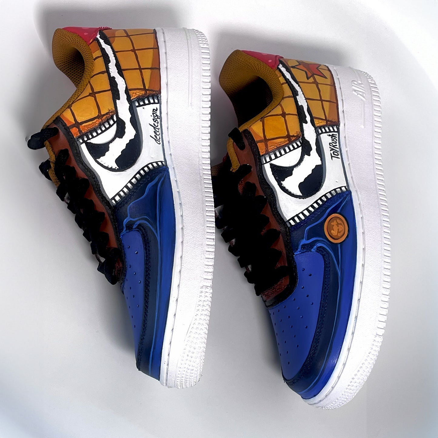 Unleash Your Inner Cowboy with Handpainted Toy Story Air Force 1