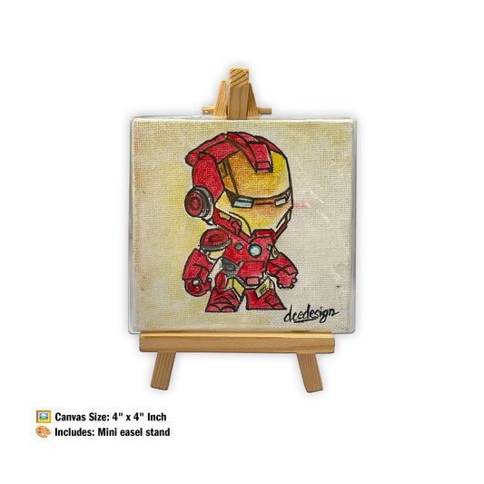 Iron Man mini canvas