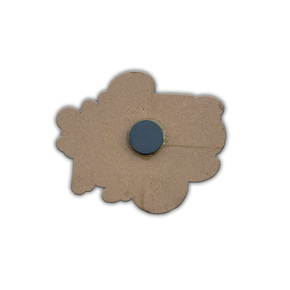 Hand Painted “Sukhi Aatma” magnet