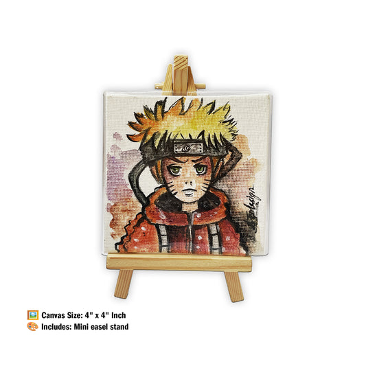 Naruto Red Canvas