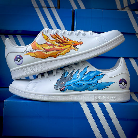 Unleash the Power of Handpainted Pokémon Sneakers