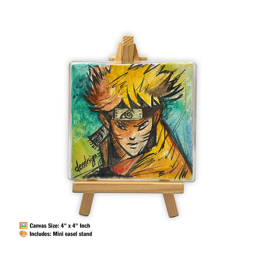 Golden-haired fury in a flash of green