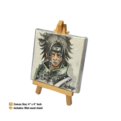 Bold strokes, tiny canvas—big attitude #anime