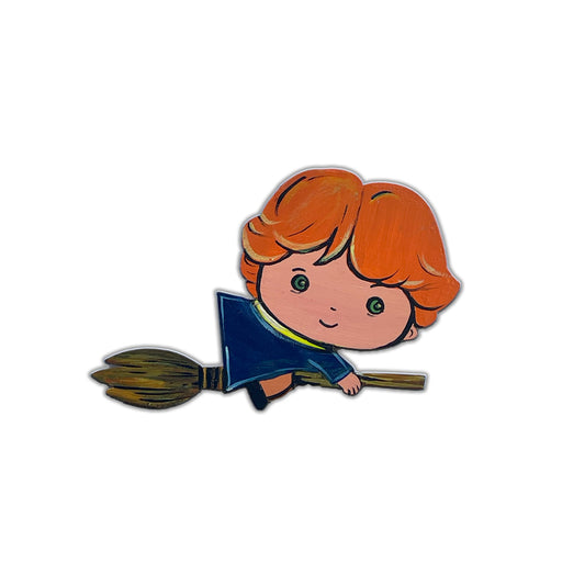 Hand Painted Harry potter Witchy Fridge Magnet