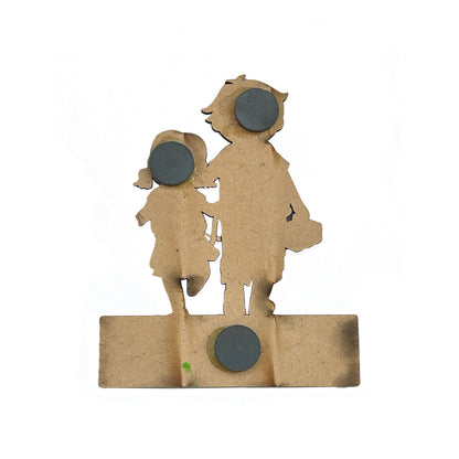 Hand Painted  Childhood Memories Magnet