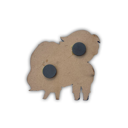 Hand Painted Holding Hands Magnet