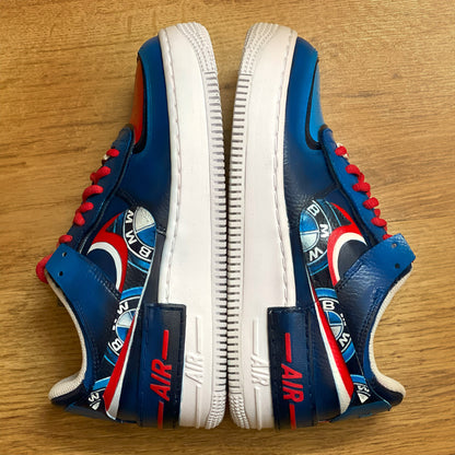 Drive Your Style with Handpainted BMW-Themed Nike Air Force 1