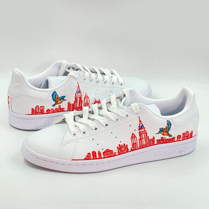 kingfisher Themed Adidas Sneakers