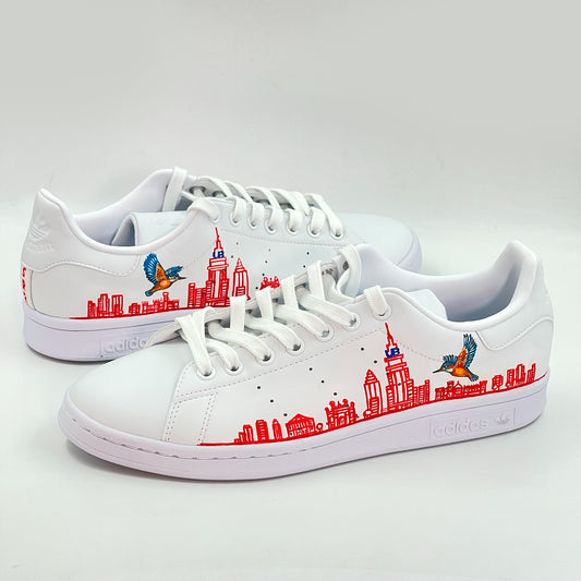 kingfisher Themed Adidas Sneakers