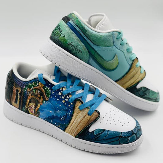Tangled Theme- Nike Air Jordan Low