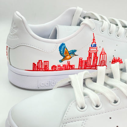 kingfisher Themed Adidas Sneakers