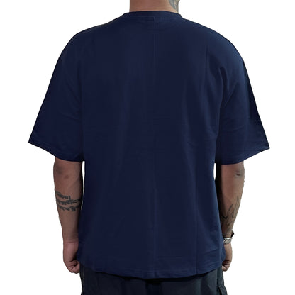 Oversized Tee - Navy Blue