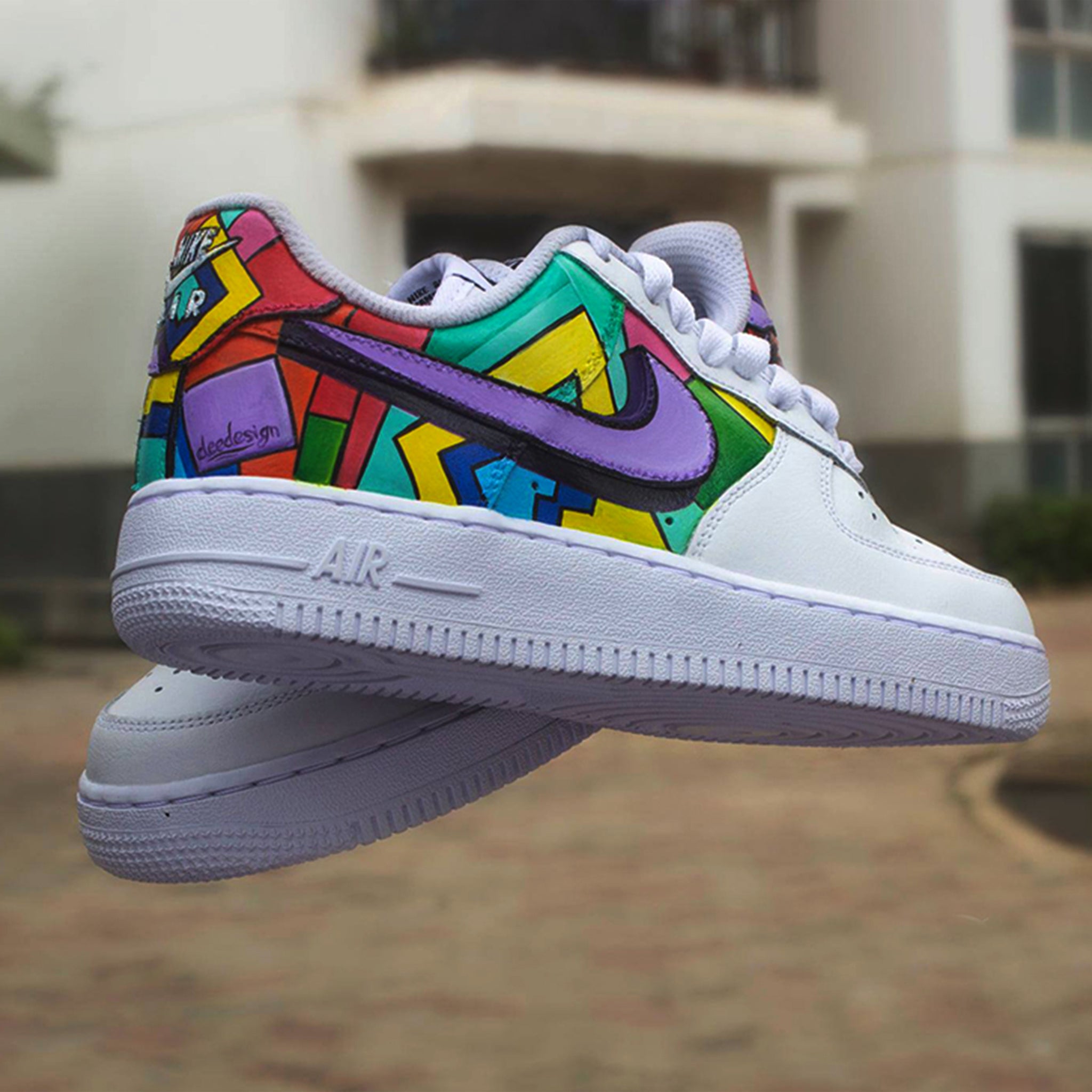 Abstract Design - Nike Air Force 1