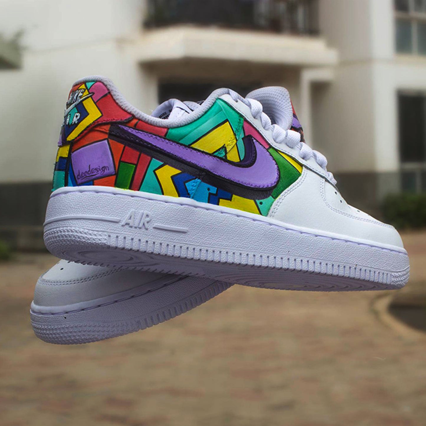 Abstract Design - Nike Air Force 1