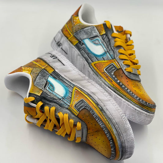 Transformer Bumblebee - Nike Air Force 1