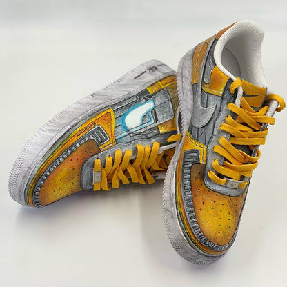 Transformer Bumblebee - Nike Air Force 1