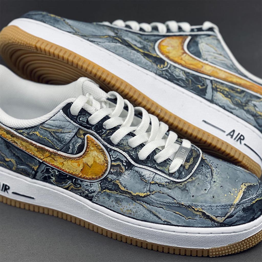Marble Texture -RTS- Nike Air Force 1