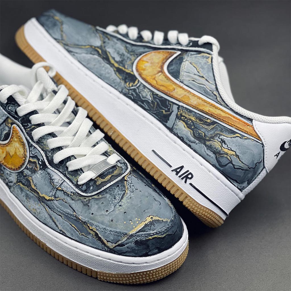 Marble Texture -RTS- Nike Air Force 1