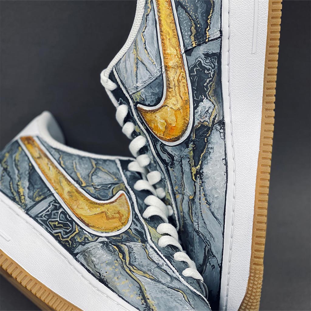 Marble Texture -RTS- Nike Air Force 1
