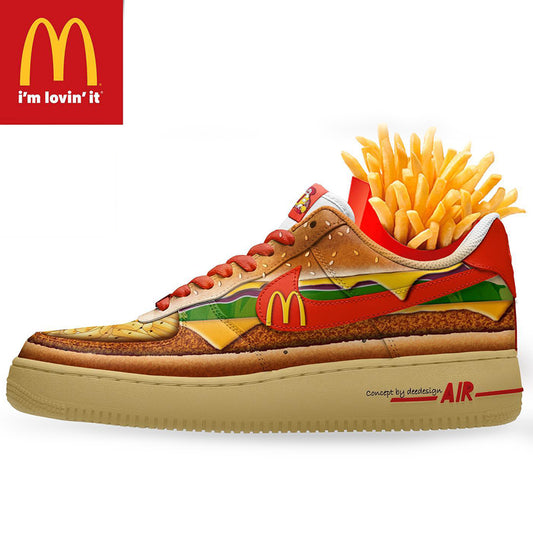 M- Burger Theme- Nike Air Force 1