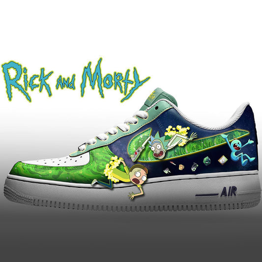 Ricky & Morty - Nike Air Force 1